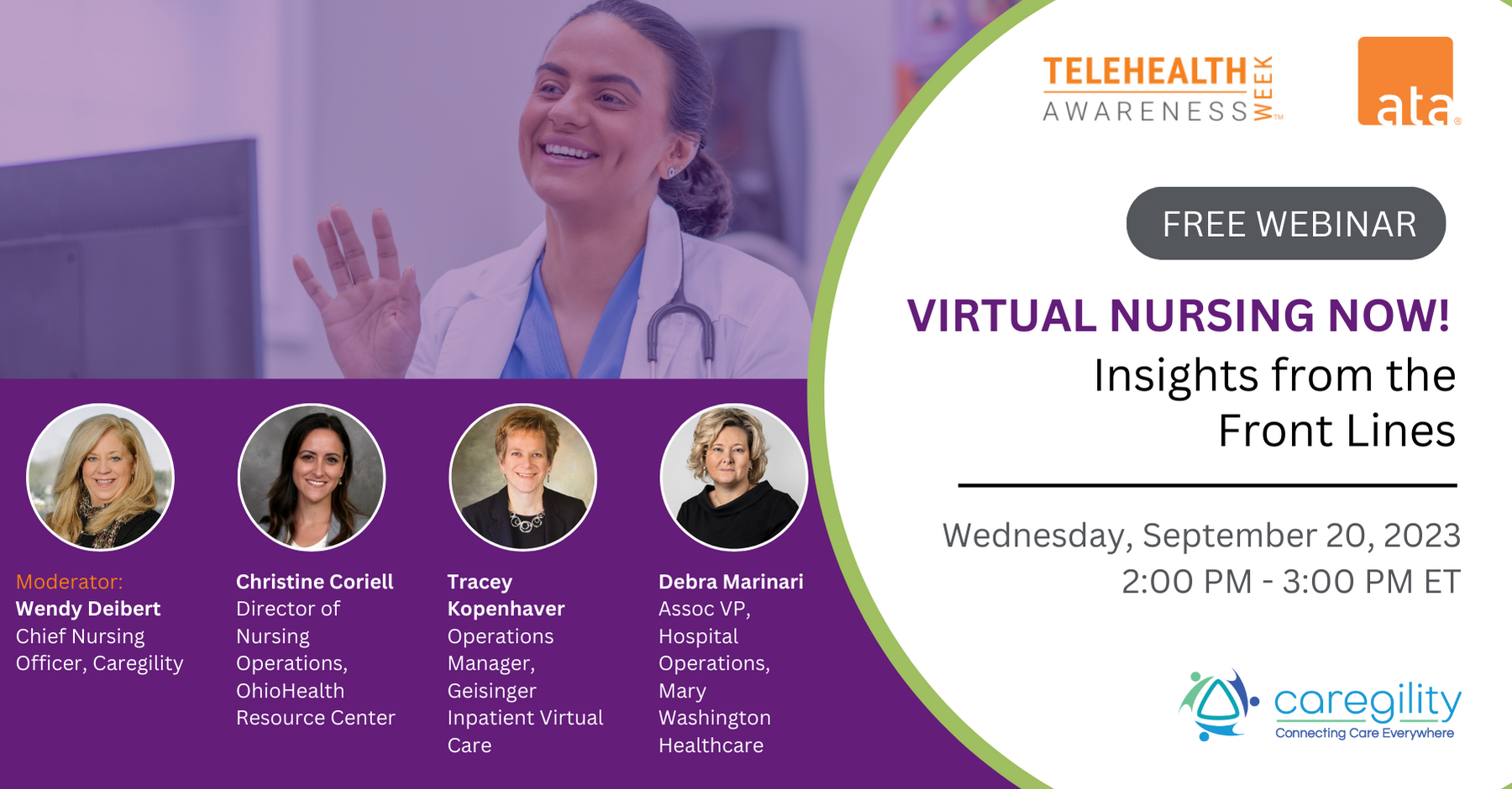 Virtual Nursing Now! Insights From The Front Lines - ATA